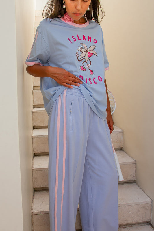 Stripe Track Pants  Blue - W/S Pack of 5