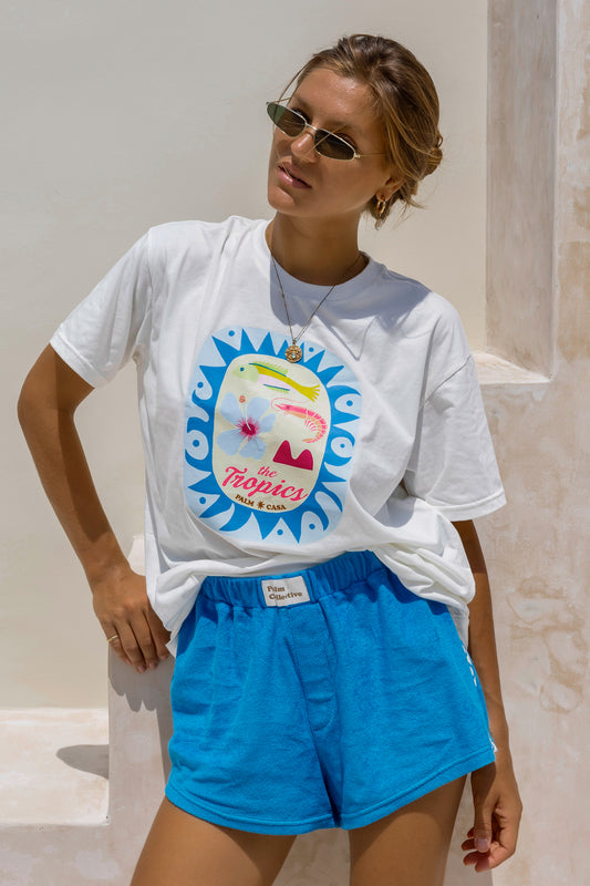 Terry Shorts Blue- WS Pack of 5
