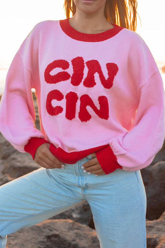 Cin Cin Crew Sweater
