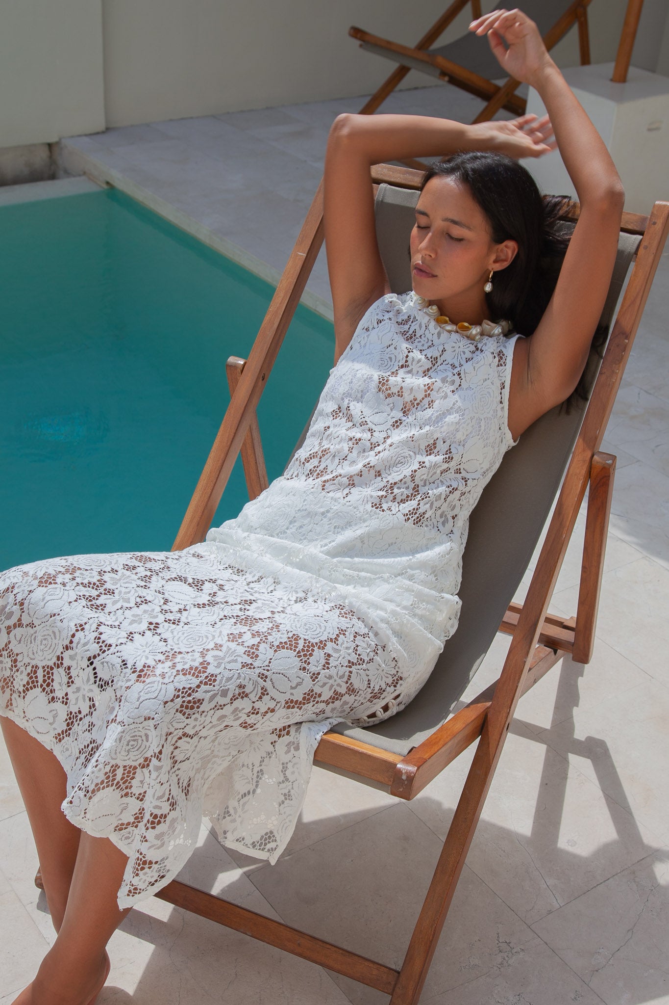 Fleur Lace Maxi Dress