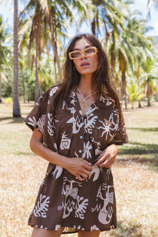 Siren Song Shirt Dress
