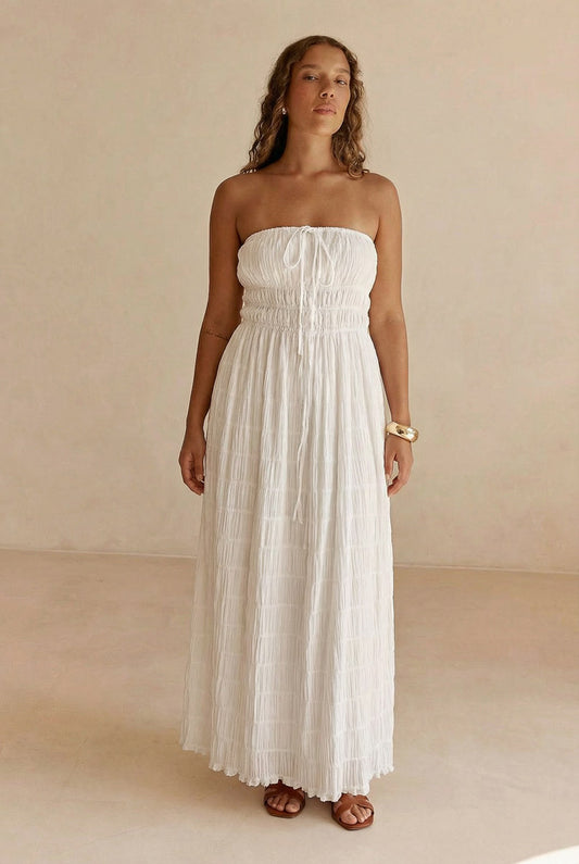 Cloud Textured Maxi Dress