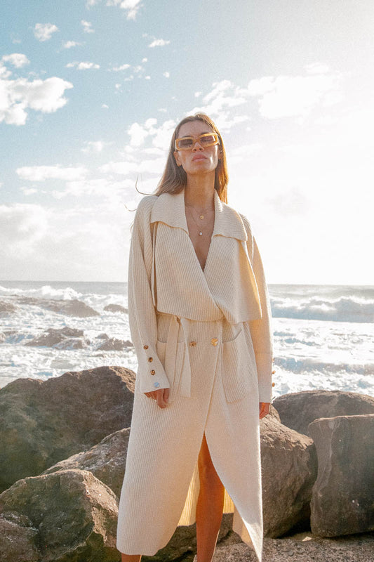 Long Knit Cardi Jacket