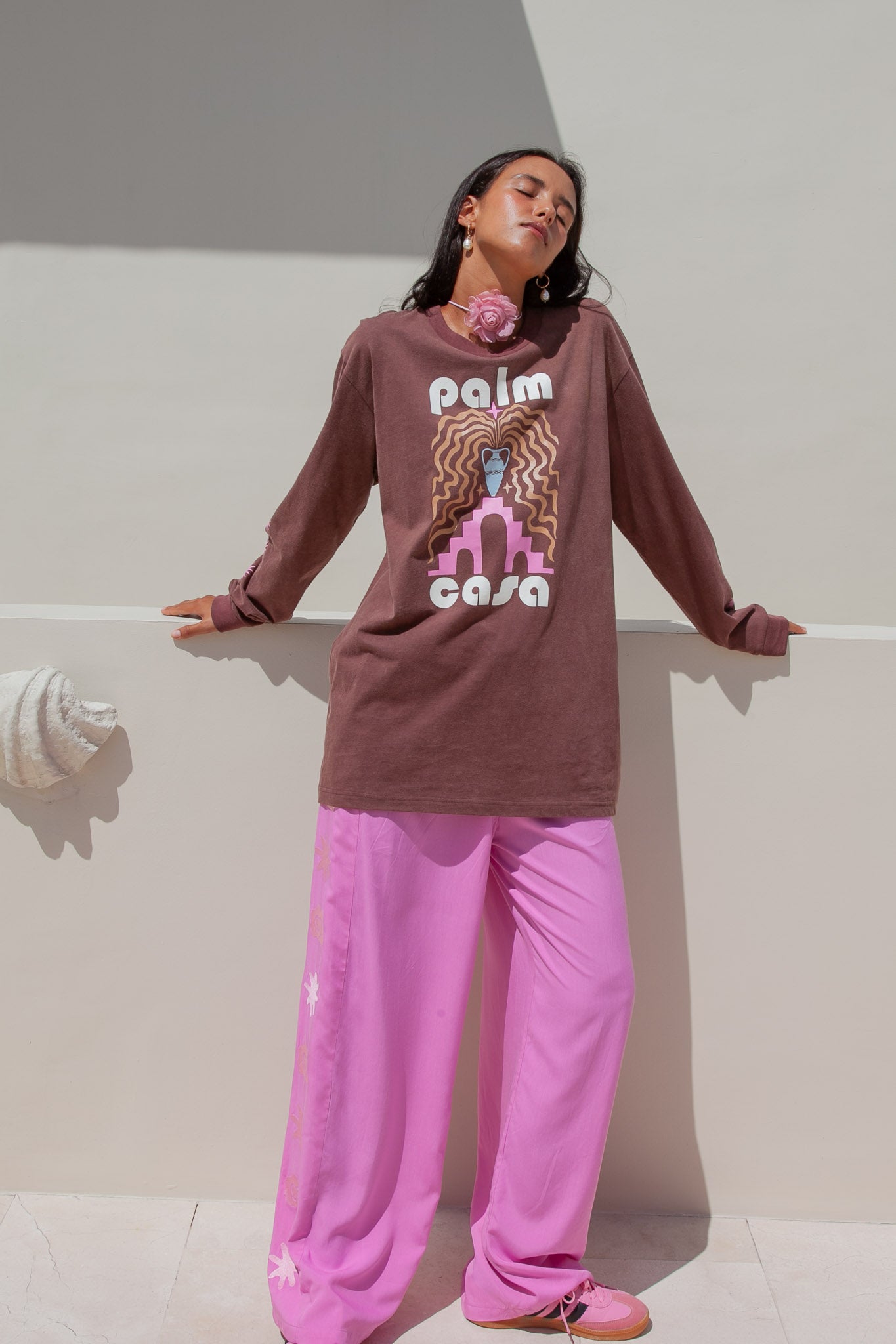 Romi Pants - Tonal Pink