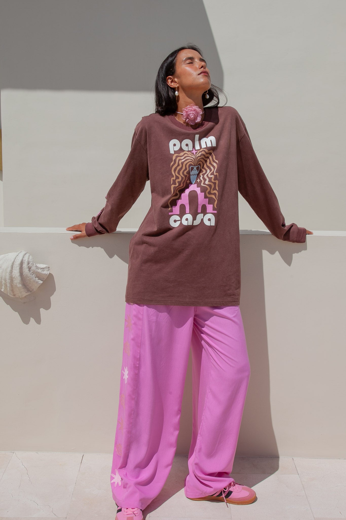 Romi Pants - Tonal Pink