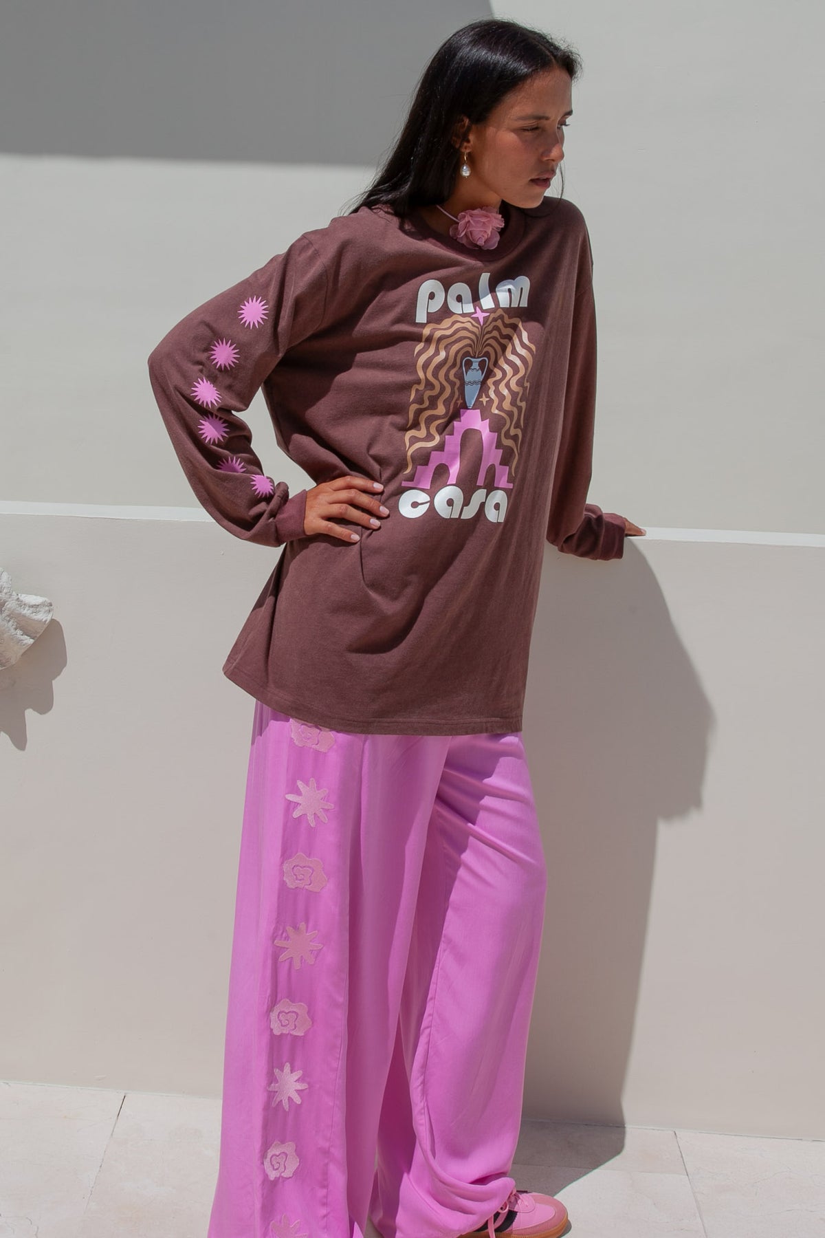 Romi Pants - Tonal Pink