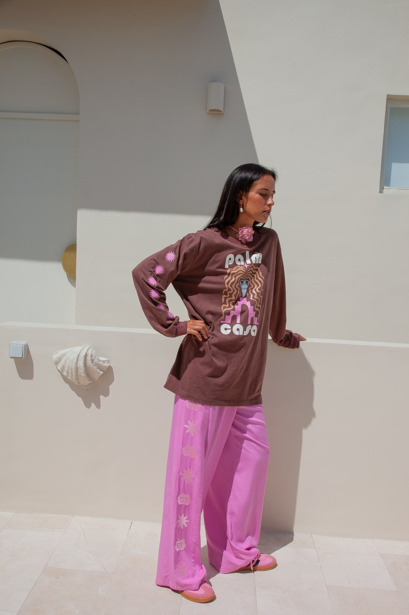 Romi Pants - Tonal Pink