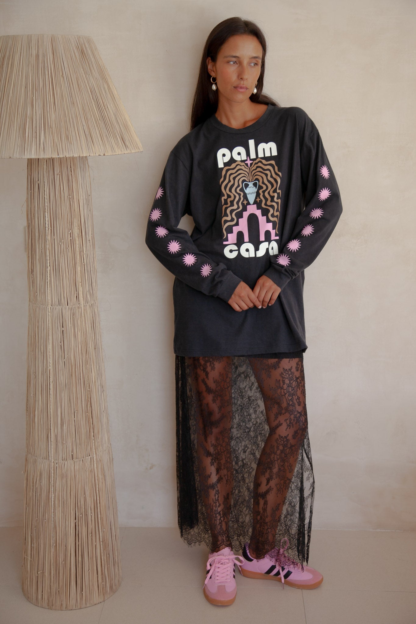 Berber T-Shirt | Vintage Black - Long Sleeve