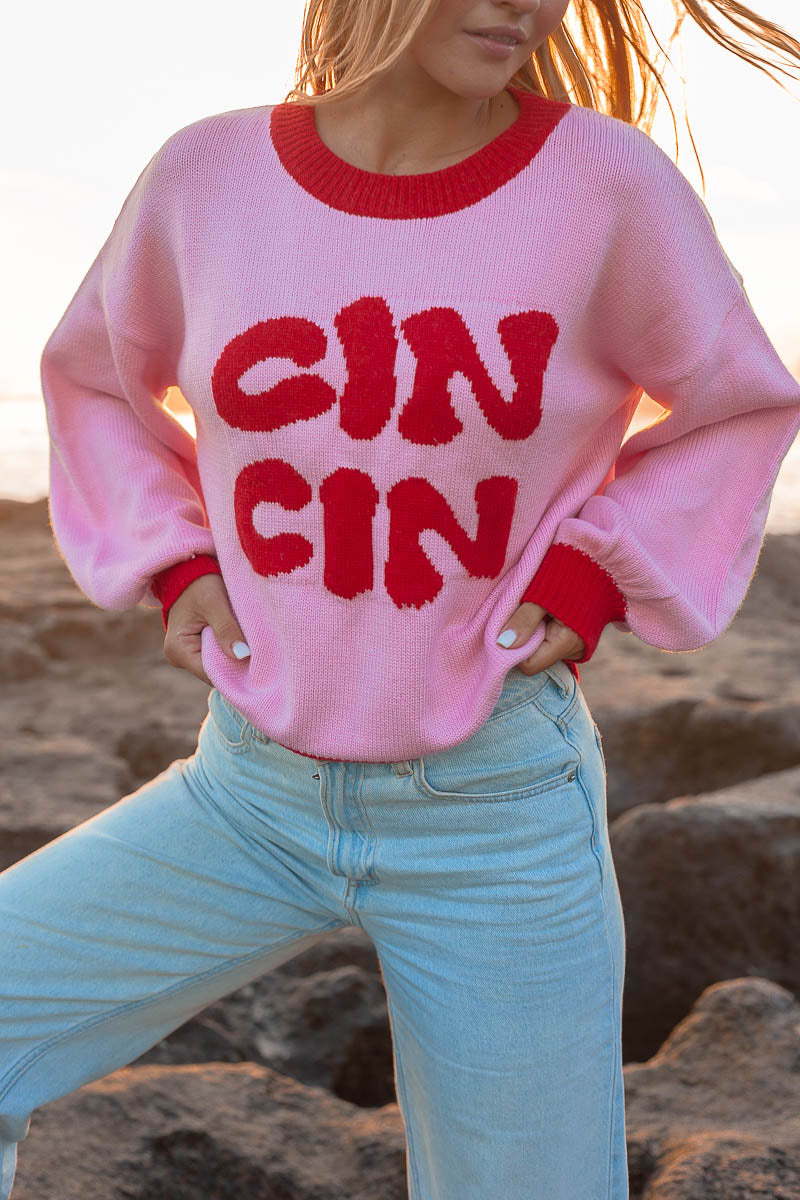 Cin Cin Crew Sweater - W/S Pack of 4