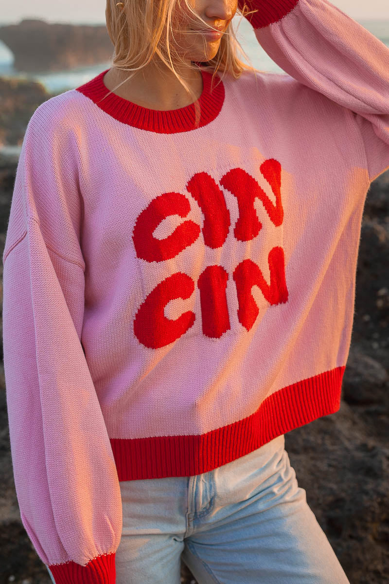 Cin Cin Crew Sweater - W/S Pack of 4