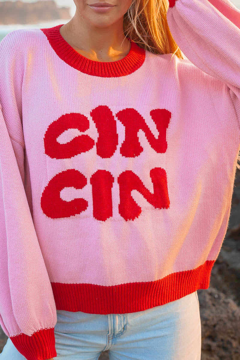 Cin Cin Crew Sweater - W/S Pack of 4