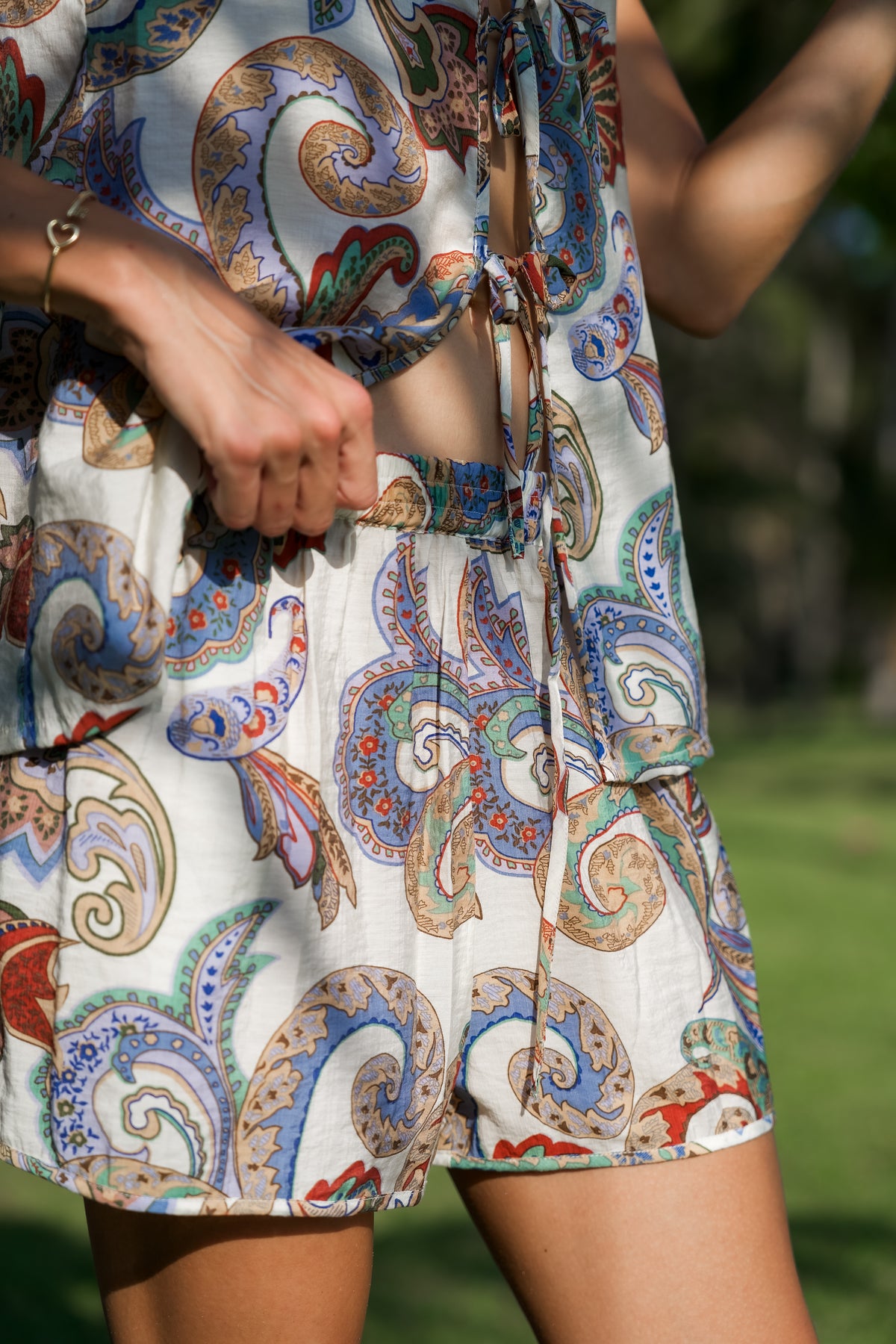 Paisley Vines Shorts