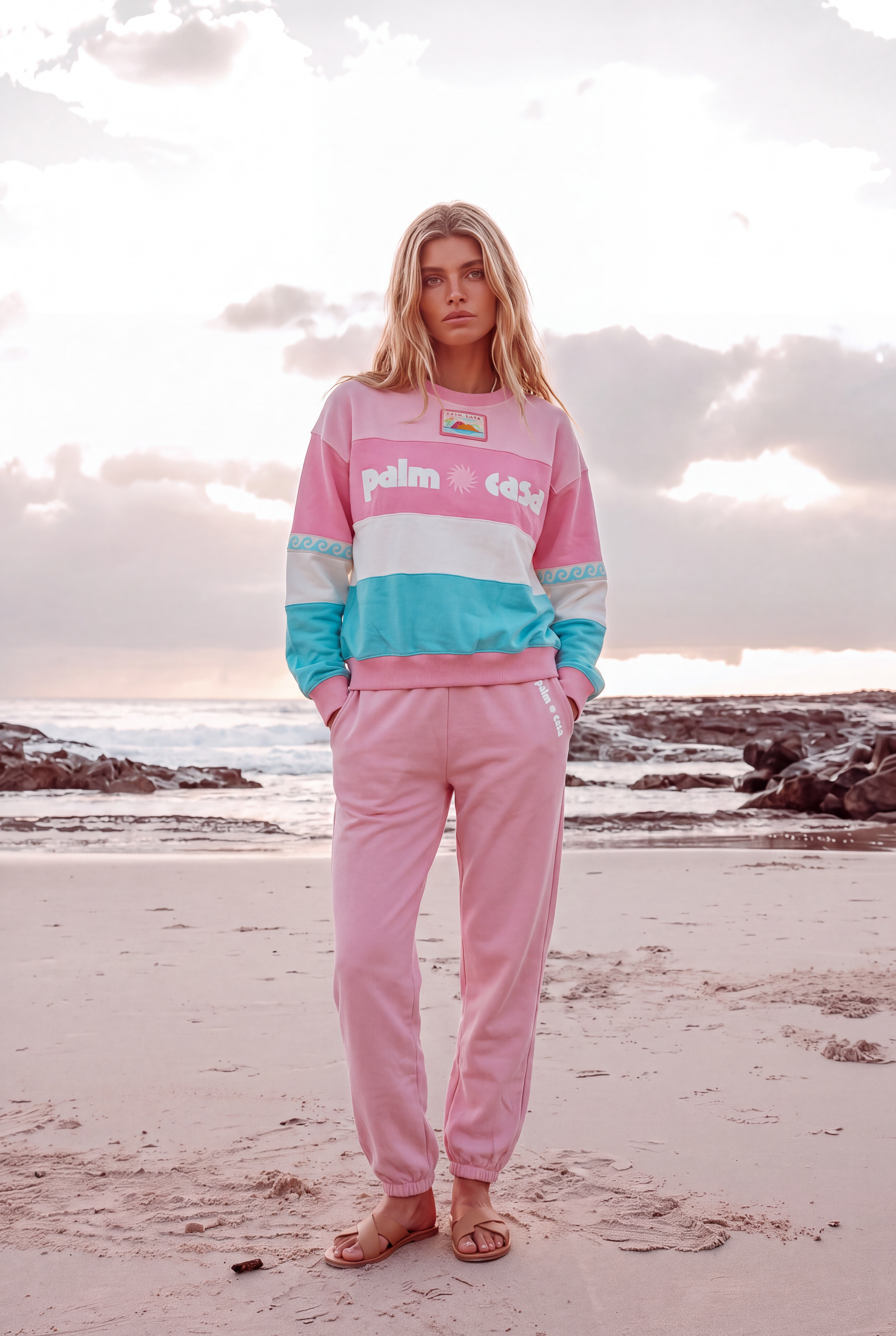 Gelato Splice Fleece Sweater