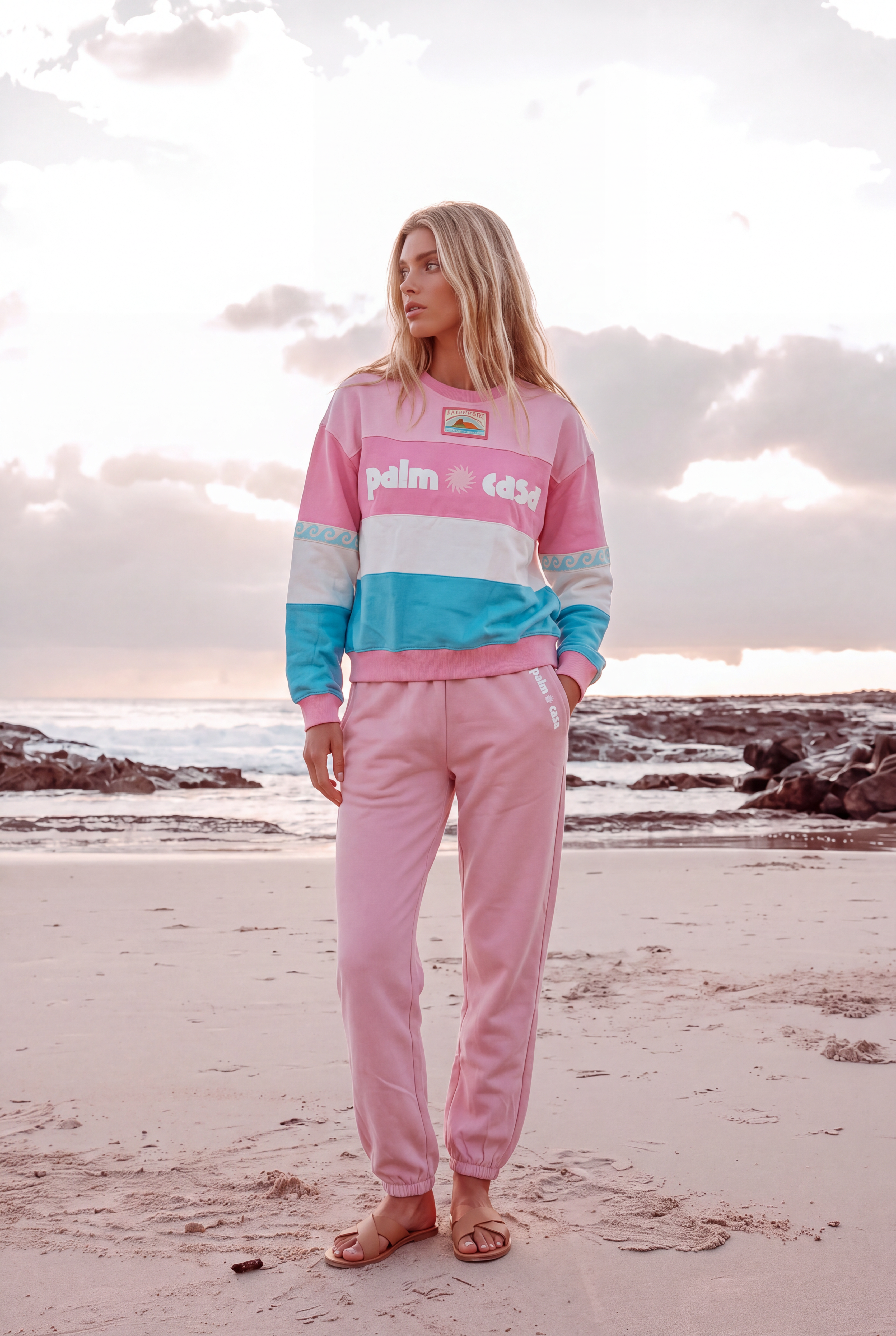 Gelato Splice Fleece Sweater