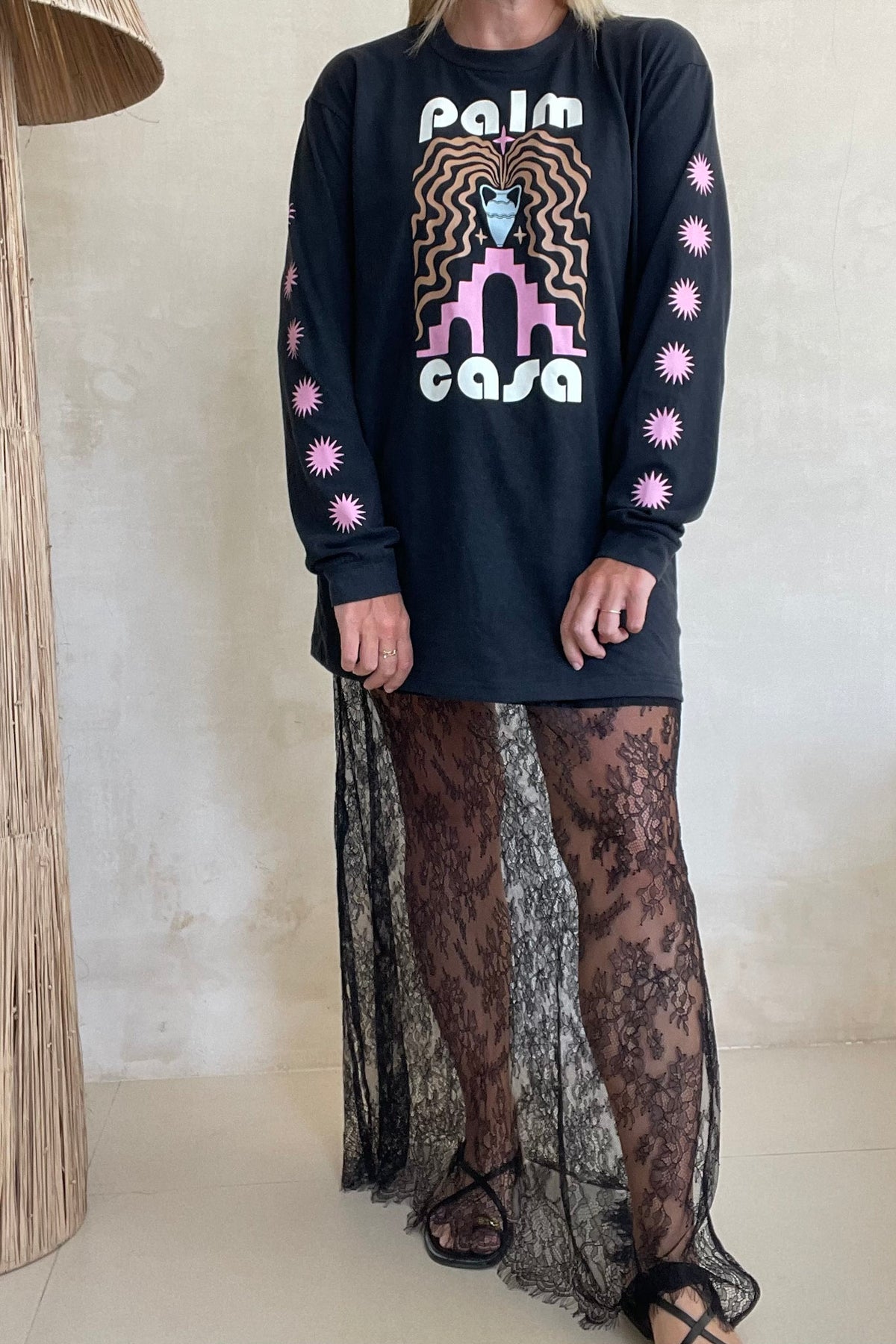 Berber T-Shirt | Vintage Black - Long Sleeve
