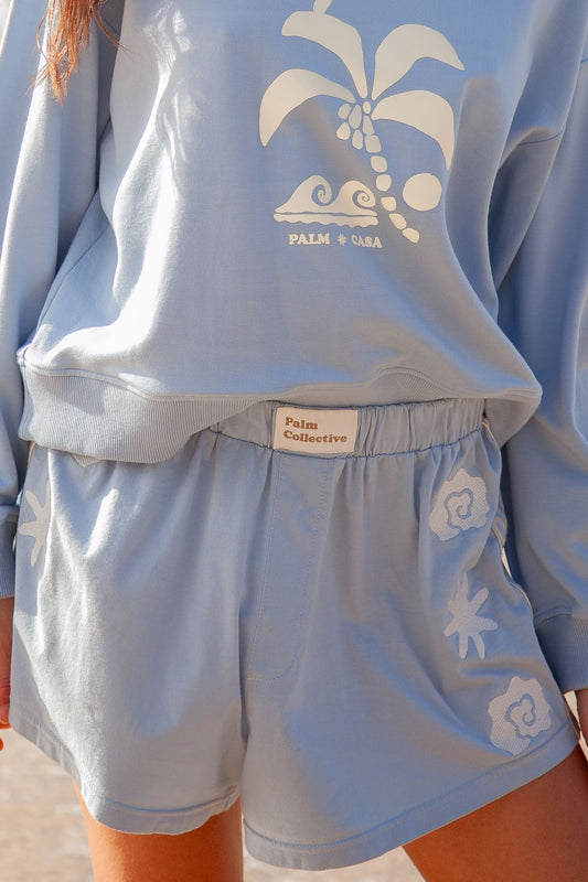 Sol Shorts- Blue