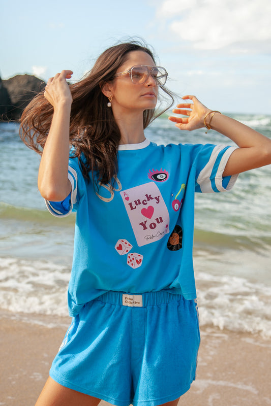 Terry Shorts - Blue