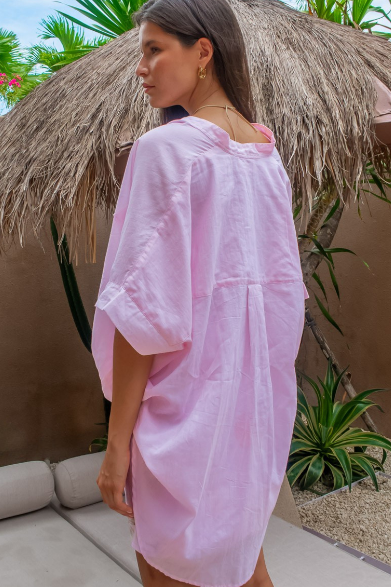 Sage Blouse - Pale Pink