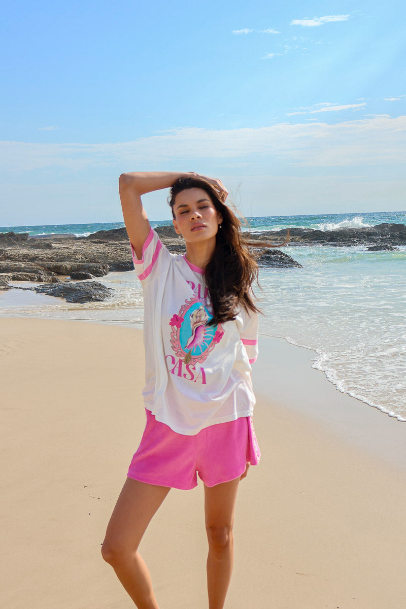Terry Shorts Pink - W/S Pack of 5