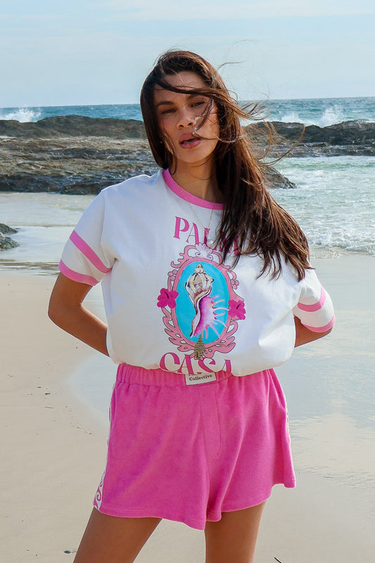 Terry Shorts Pink | W/S Pack of 5