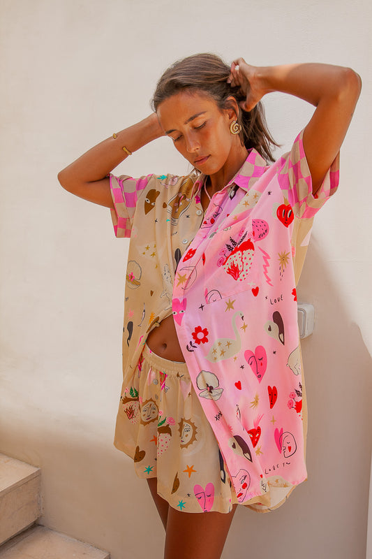 The Queen Shirt Dress