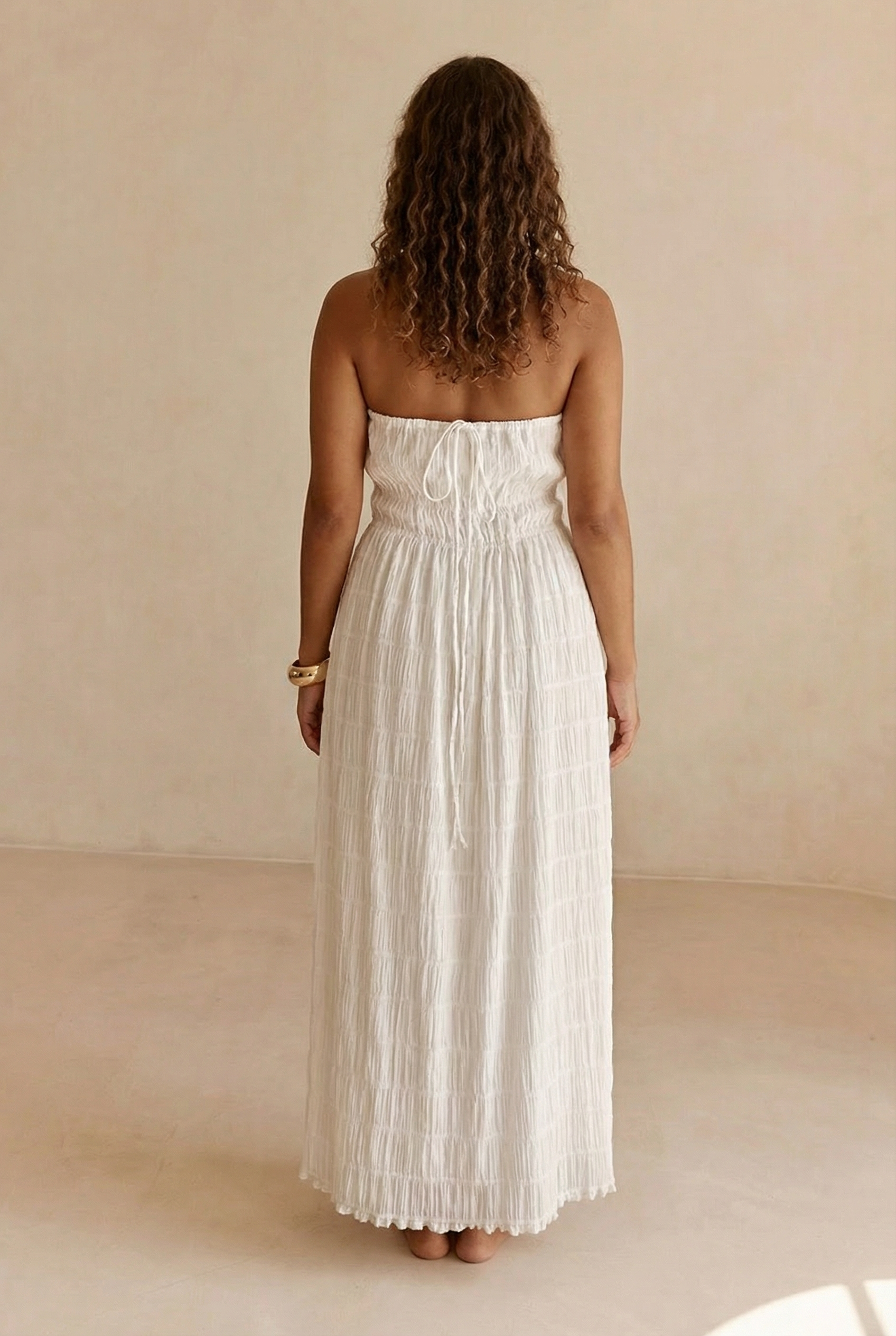 Cloud Textured Maxi Dress