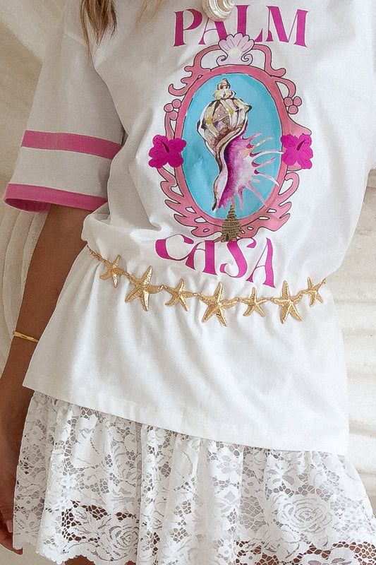 Gold Star-Fish Chain  Waist Belt