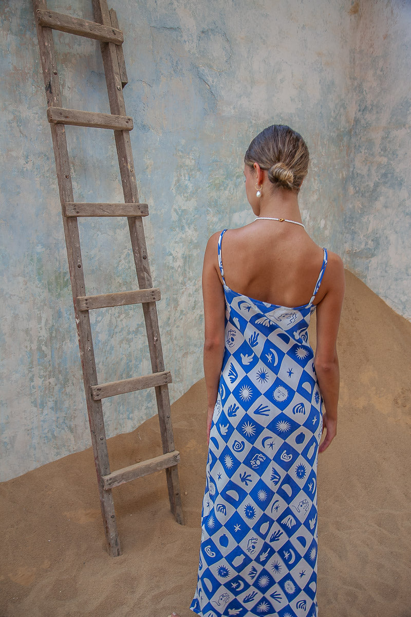 Sundance Maxi Dress - Cobalt