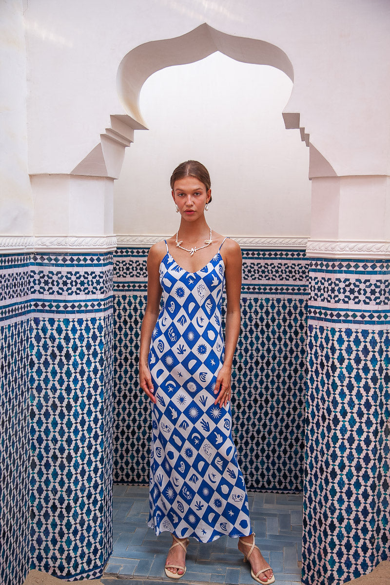 Sundance Maxi Dress - Cobalt