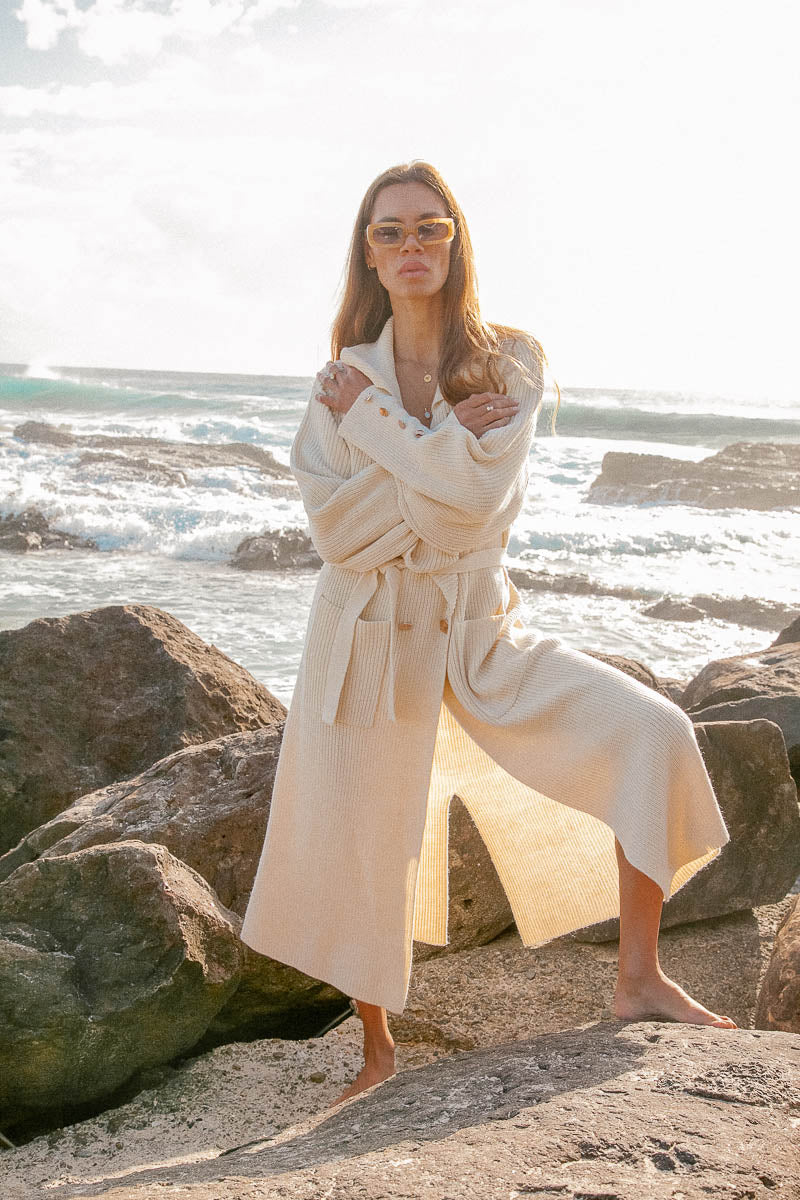Long Knit Cardi Jacket