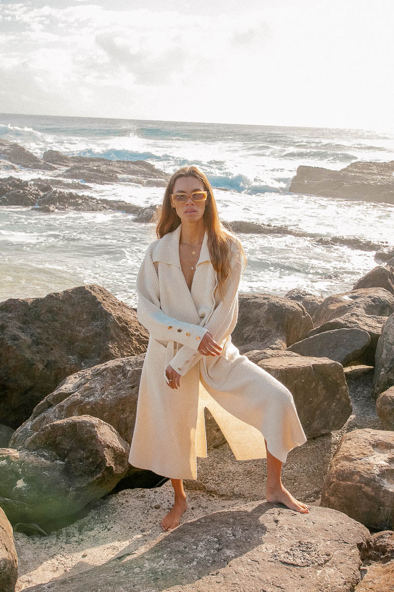 Long Knit Cardi Jacket
