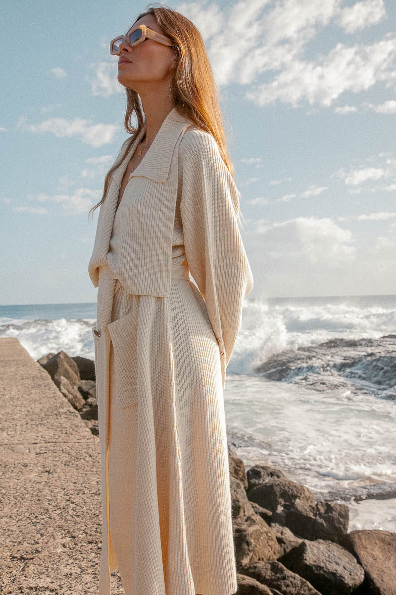 Long Knit Cardi Jacket